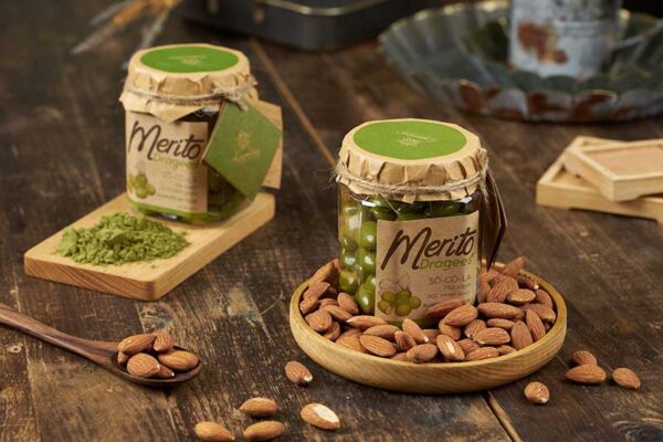 Socola Matcha bọc Hạt Hạnh Nhân - Hình ảnh 2