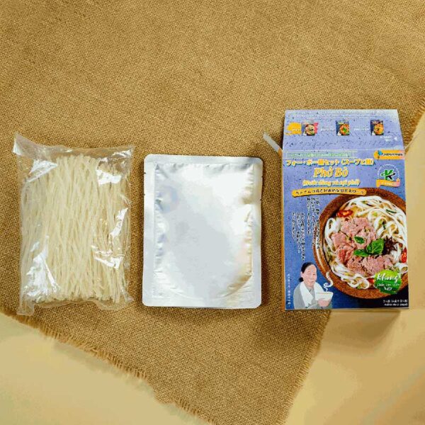 Phở bò K-Products 380g-Nước dùng và sợi phở - Hình ảnh 4