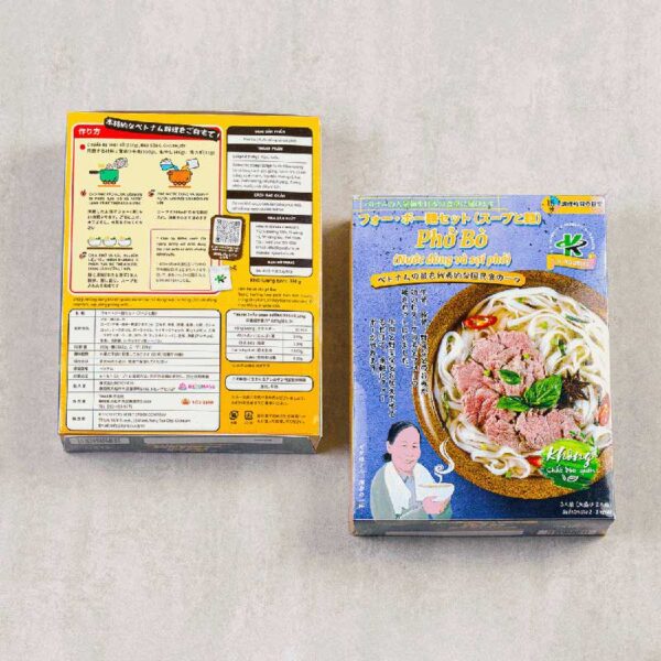 Phở bò K-Products 380g-Nước dùng và sợi phở - Hình ảnh 3