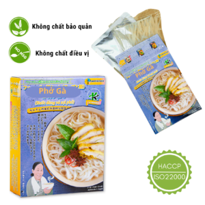 Phở Gà (Chicken Noodle Soup) K-Products 380G - Broth and Pho Noodles
