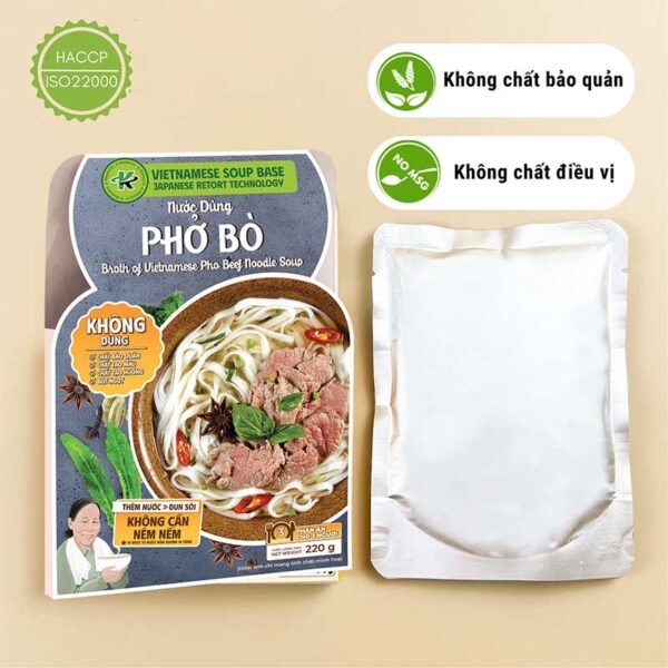 Gói nước dùng Phở bò